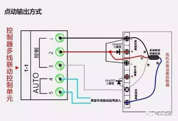 消防电磁阀接线图详解