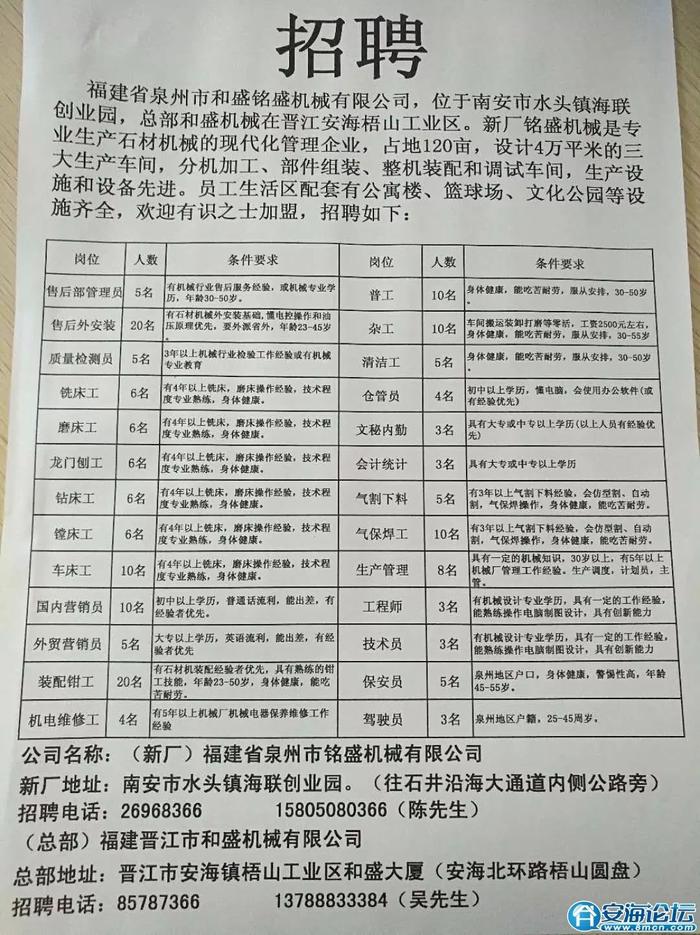 萧山招工最新招聘信息概览